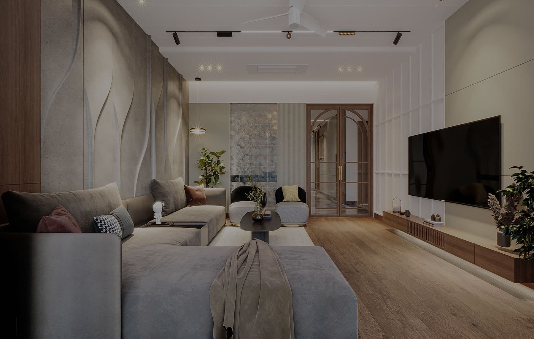 Coordinated turnkey project site